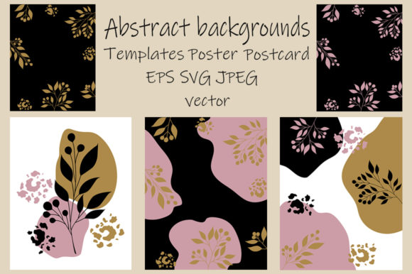 Abstract Backgrounds Poster Postcard: A Designer’s Honest Take