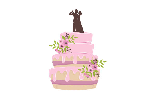 Bride and Groom Cake Topper Embroidery Design Review