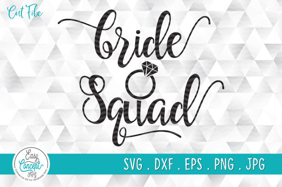 Bride Squad Wedding Embroidery Design Review