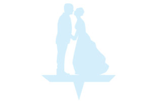 Couple Kissing Wedding Cake Topper Embroidery Design Review