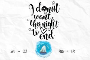 Donut Want This Night to End Wedding