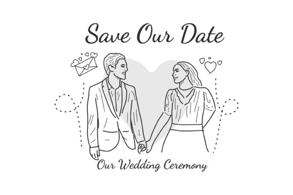 Happy Wedding Couple Romantic Posture Review for Embroidery Projects