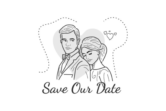 Illustration Sweet Wedding Couple: A Designer's Take
