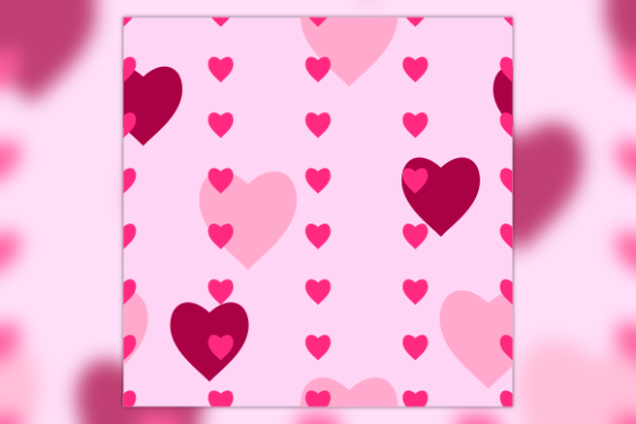 Love Themed Pink Hearts Seamless Pattern Review for Real Projects