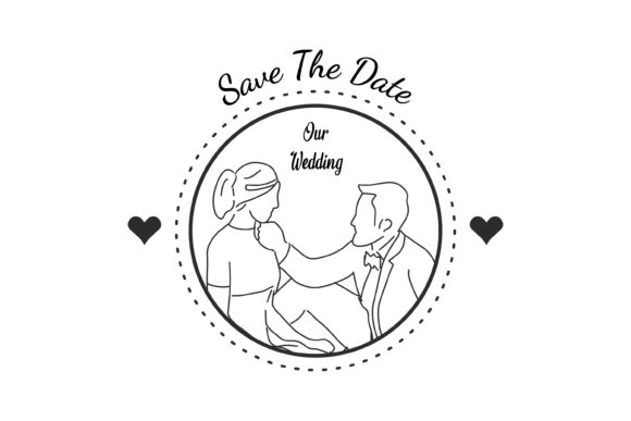 Moment Illustration Wedding Couple: A Versatile Design for Real Projects