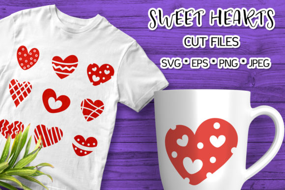 Red Hearts Silhouettes SVG Review for Real Embroidery Projects